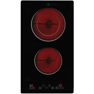 Touch control glass ceramic hob