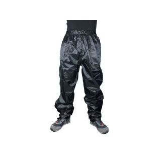 Rain pants trendy black