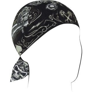 FLYDANNA COTN BIKER SKULL