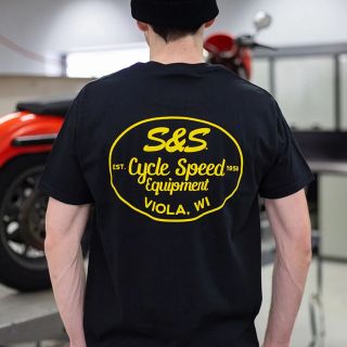 TEE SHIRT S&S BLACK S