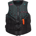 VEST CE WM SURGE BK/MT